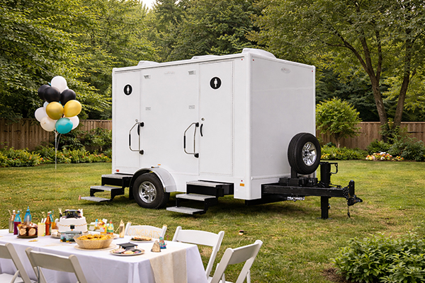 2-Station Restroom Trailer